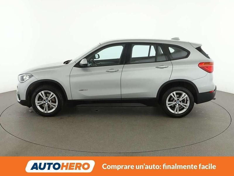 Usata BMW X1 Advantage 150 CV (110 kW) 2017 Argento SUV