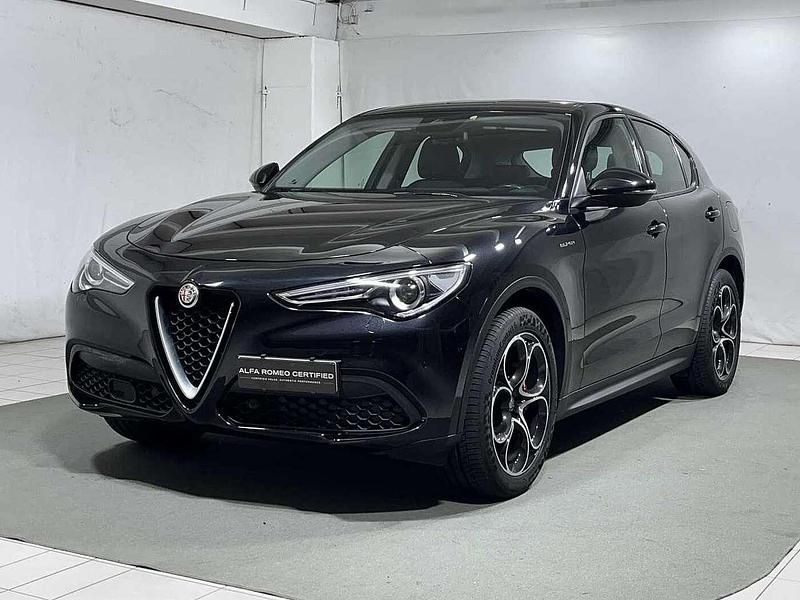 Blu/azzurro Usata 2020 Alfa Romeo Stelvio Veloce SUV | 28.900 € (Buon prezzo) - Immagine 1/4