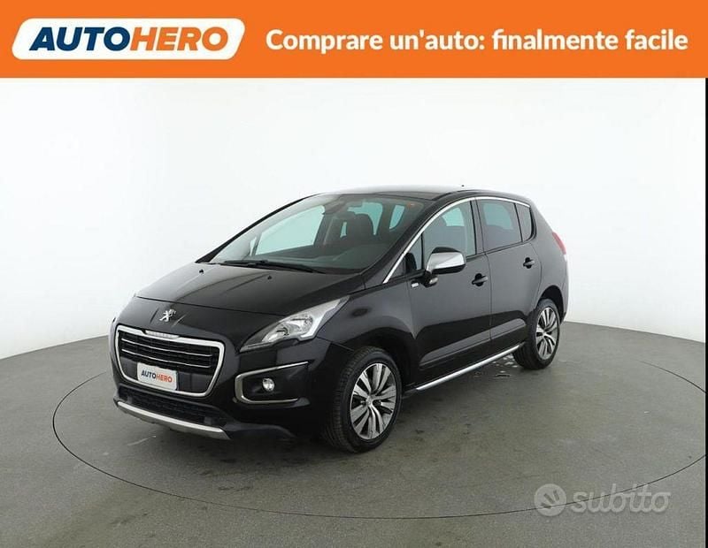 Usata Peugeot 3008 Active 120 CV (88 kW) 2016 Nero SUV