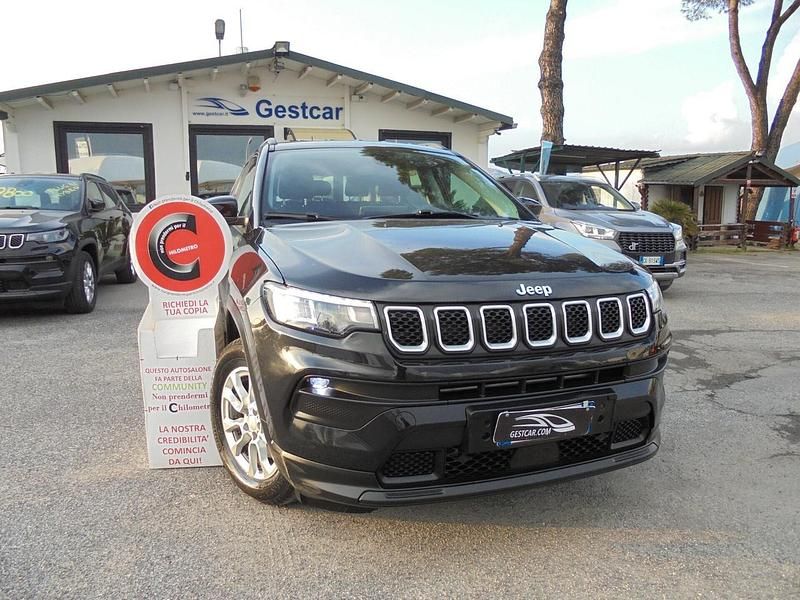 Usata Jeep Compass Longitude 190 CV (139 kW) 2021 Nero SUV
