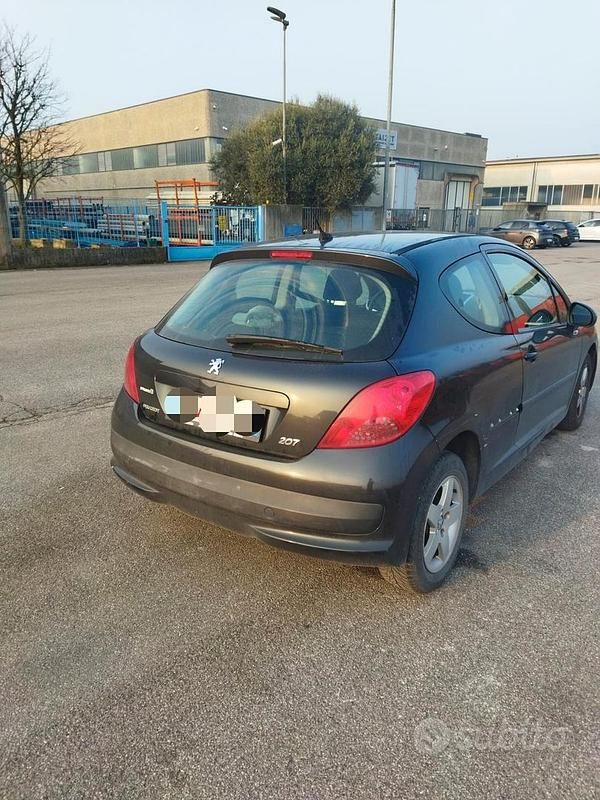 Brugt Peugeot 207 73 HK (53 kW) 2009 Sort Hatchback