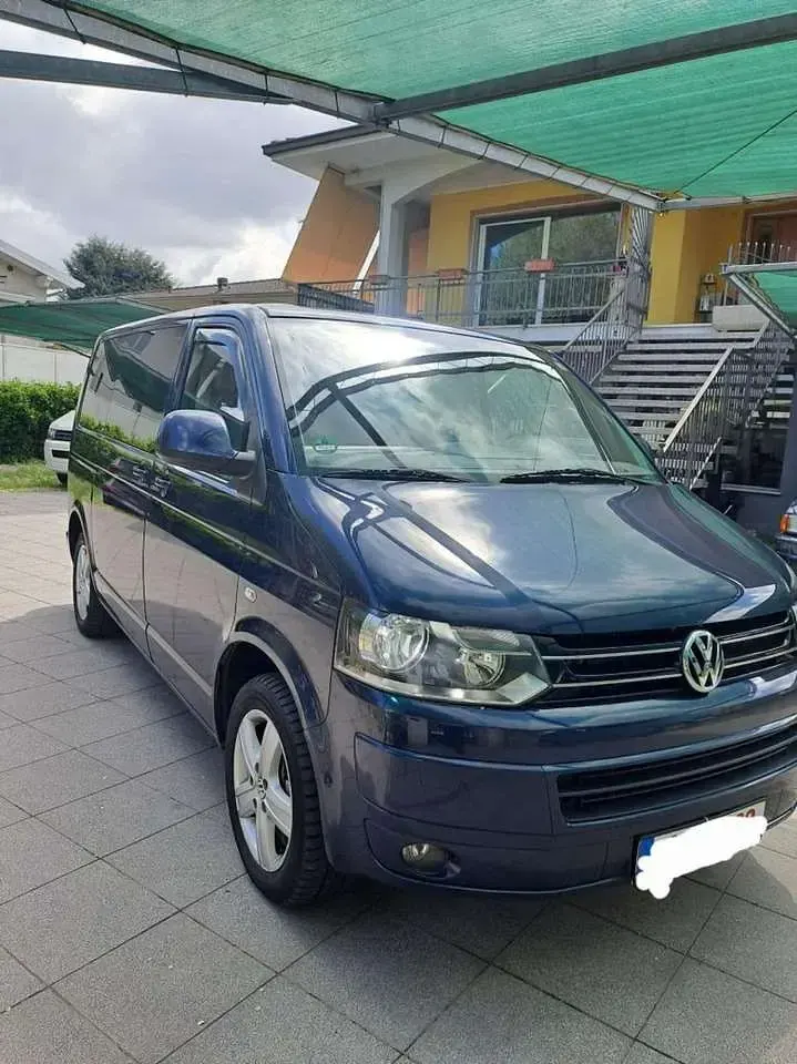 Usata VW T5 Comfortline 140 CV (102 kW) 2011 Blu Furgone
