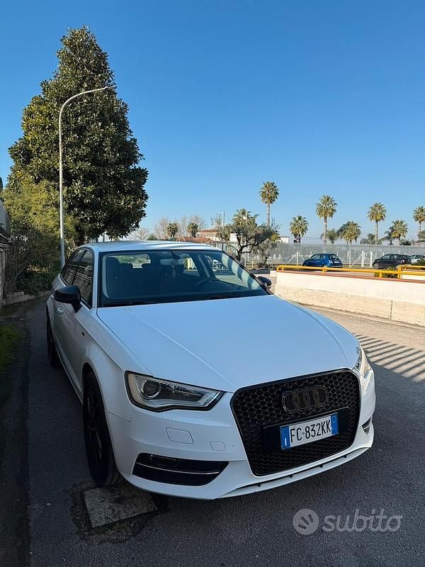 Usata Audi A3 110 CV (80 kW) 2016 Bianco Station wagon