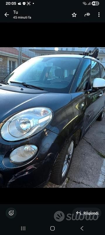 Nero Usata 2013 Fiat 500L Monovolume | 3200 € (Super prezzo) - Immagine 1/3