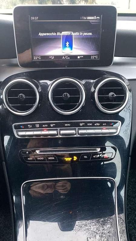 Usata Mercedes GLC220 170 CV (125 kW) 2018 Nero SUV
