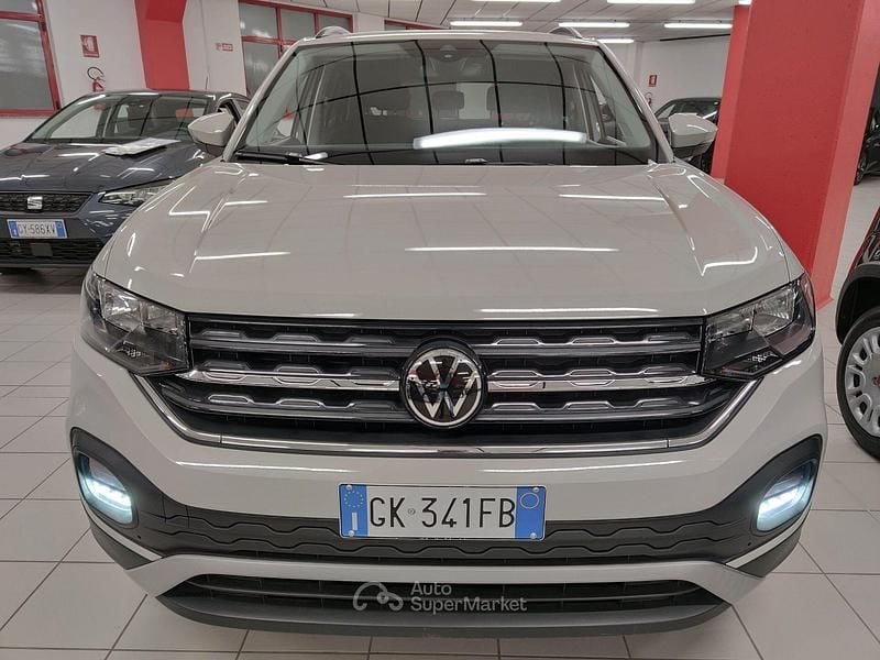 Usata VW T-Cross Style 110 CV (80 kW) 2022 Bianco SUV