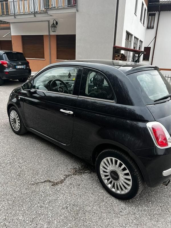 Usata Fiat 500 2011 Nero Berlina