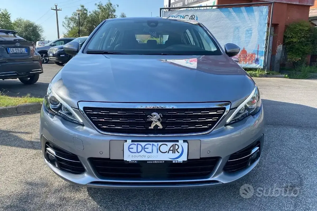 Usata Peugeot 308 Allure 130 CV (95 kW) 2019 Grigio Berlina