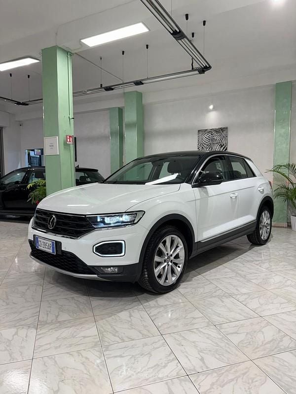 Usata VW T-Roc 150 CV (110 kW) 2020 Bianco SUV