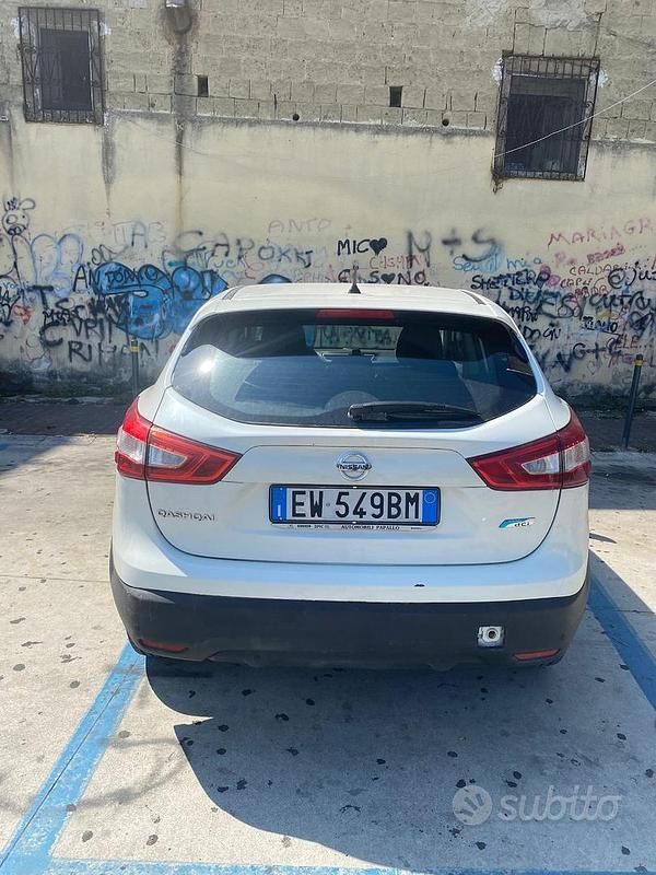 Usata Nissan Qashqai 116 CV (85 kW) 2014 Bianco SUV