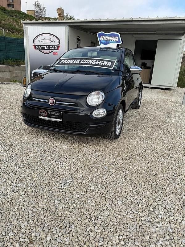 Usata Fiat 500 Pop 69 CV (50 kW) 2018 Nero Berlina