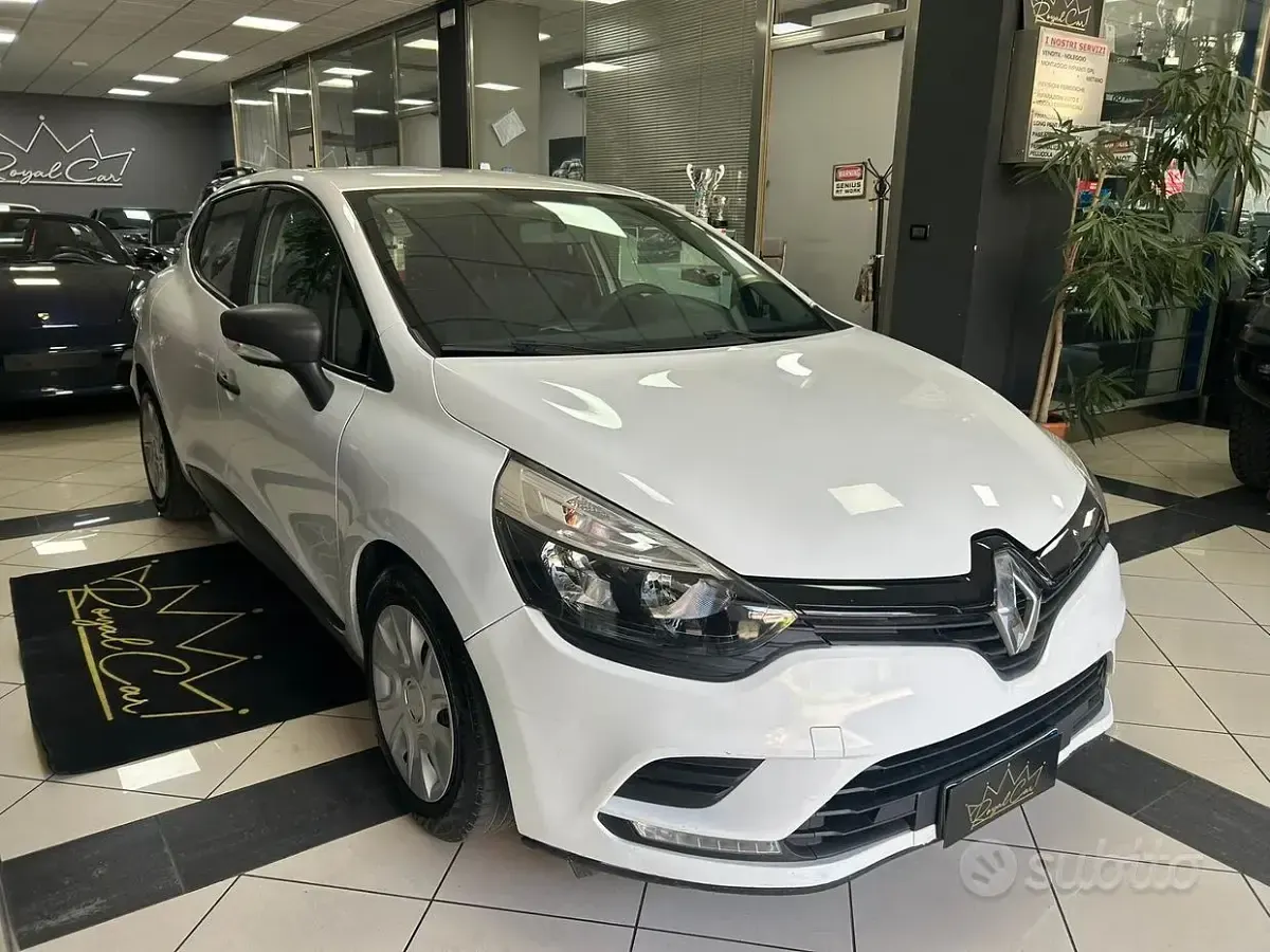 Usata Renault Clio IV 105 CV (77 kW) 2016 Bianco Furgone
