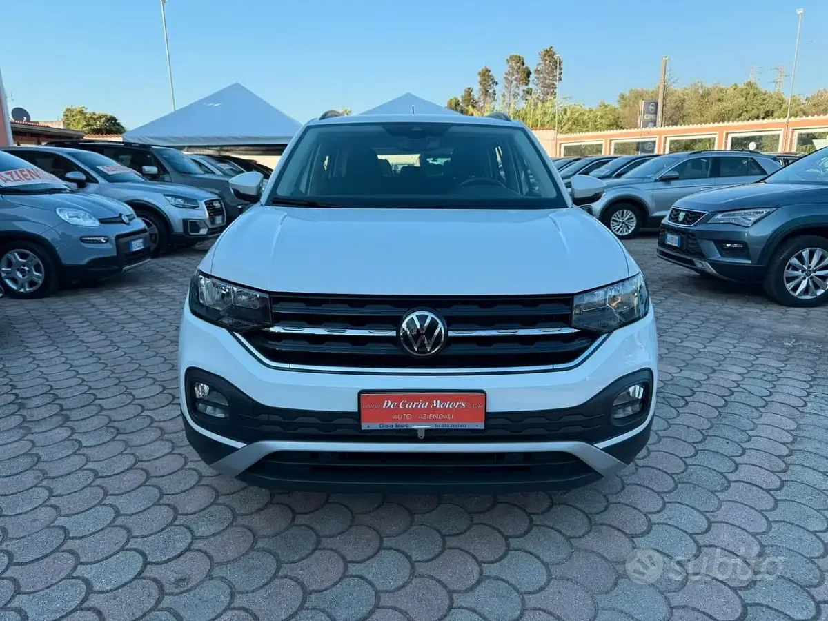 Usata VW T-Cross 95 CV (69 kW) 2022 Bianco SUV