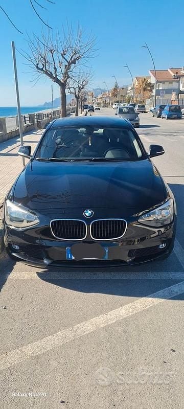 Usata BMW 114 95 CV (69 kW) 2013 Nero Utilitaria