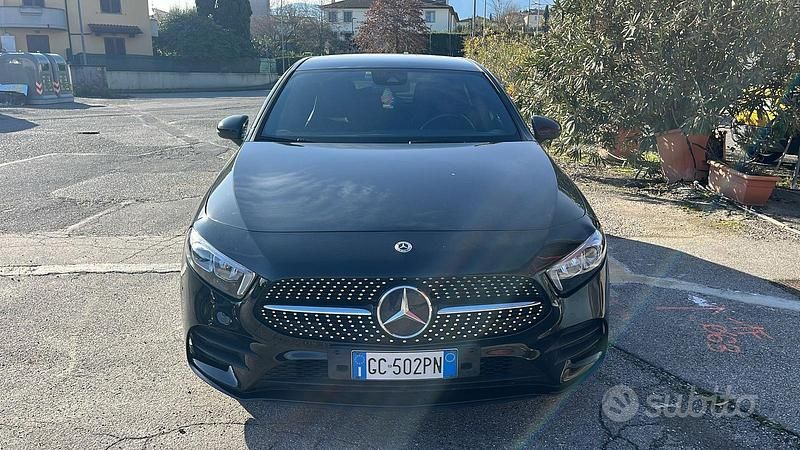 Usata Mercedes A180 Advanced Plus 116 CV (85 kW) 2020 Nero Berlina