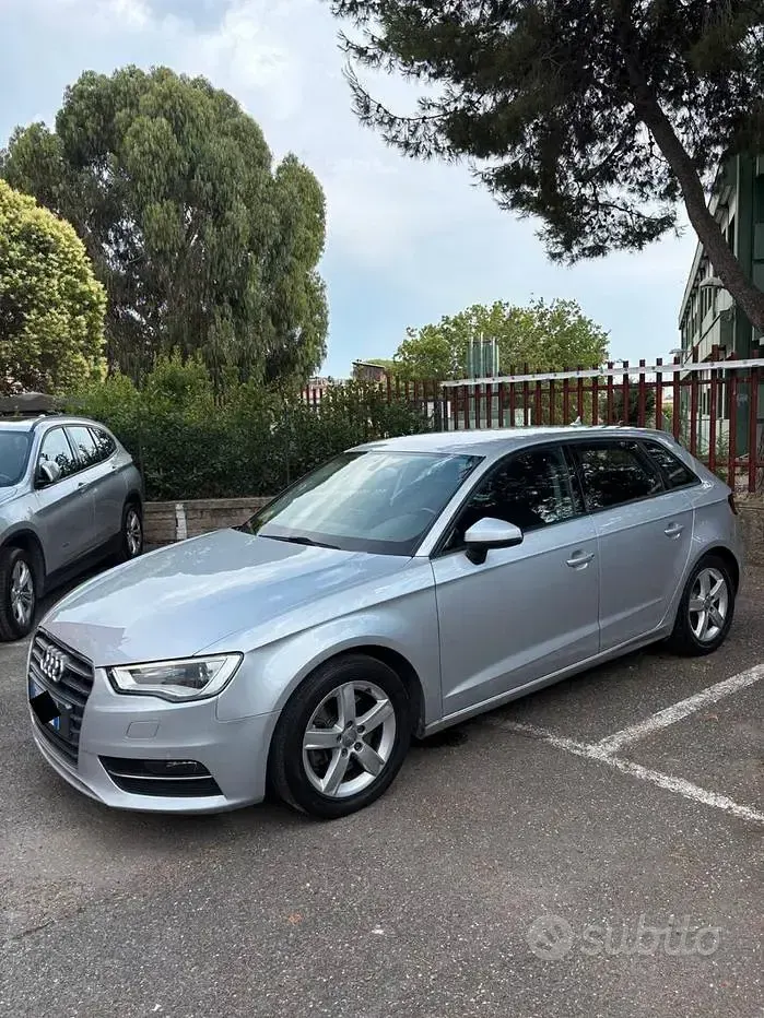 Usata Audi A3 Ambition 180 CV (132 kW) 2014 Grigio Berlina