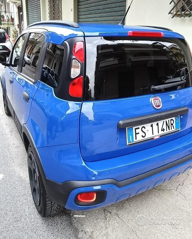 Usata Fiat Panda Cross Cross 2018 Blu Utilitaria