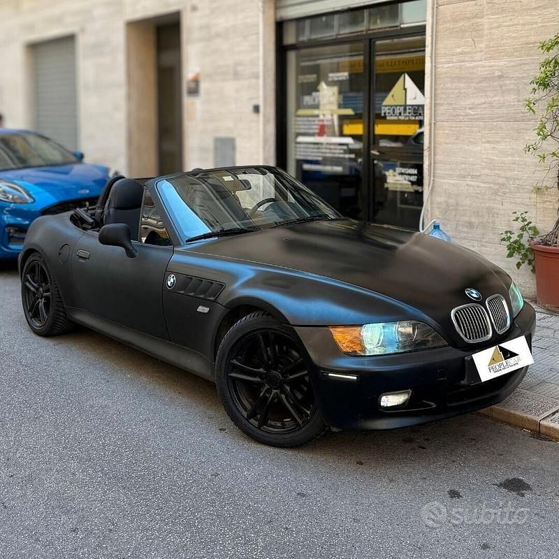 Usata BMW Z3 Efficient Dynamics 118 CV (86 kW) 1999 Nero Cabrio