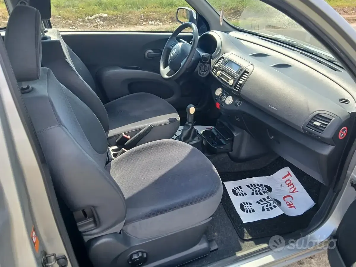 Usata Nissan Micra Acenta 80 CV (58 kW) 2004 Grigio Utilitaria