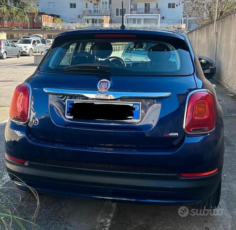 Usata Fiat 500X Pop 95 CV (69 kW) 2016 Blu SUV