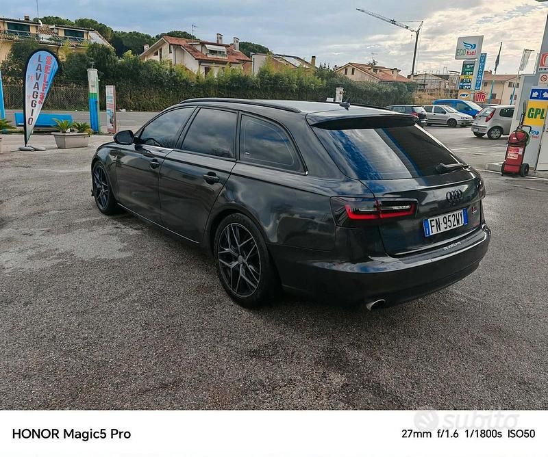 Usata Audi A6 245 CV (180 kW) 2012 Nero Station wagon