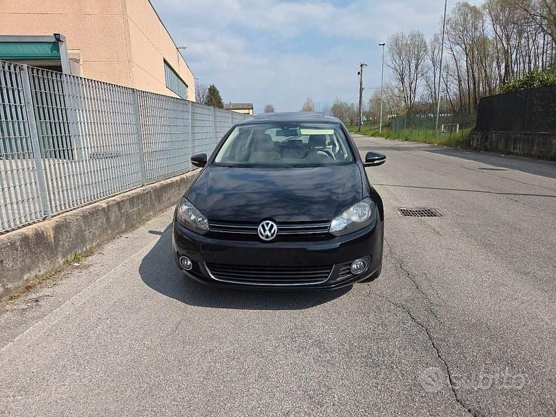 Usata VW Golf VI 2010 Nero Utilitaria