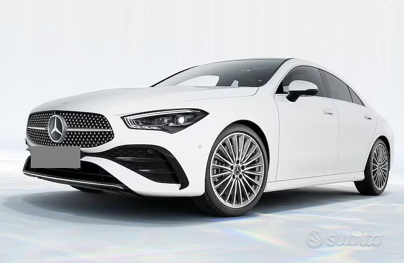 Usata Mercedes CLA200 AMG line 163 CV (119 kW) 2025 Bianco Coupé