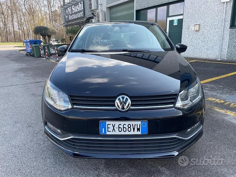 Usata VW Polo 90 CV (66 kW) 2014 Nero Berlina
