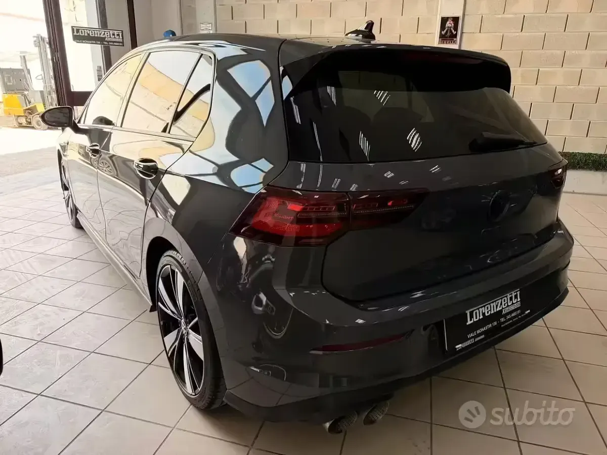 Usata VW Golf VIII GTD 200 CV (147 kW) 2023 Grigio Berlina