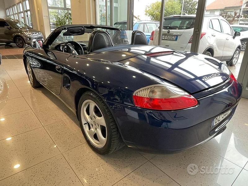 Usata Porsche Boxster 252 CV (185 kW) 2002 Blu Cabrio