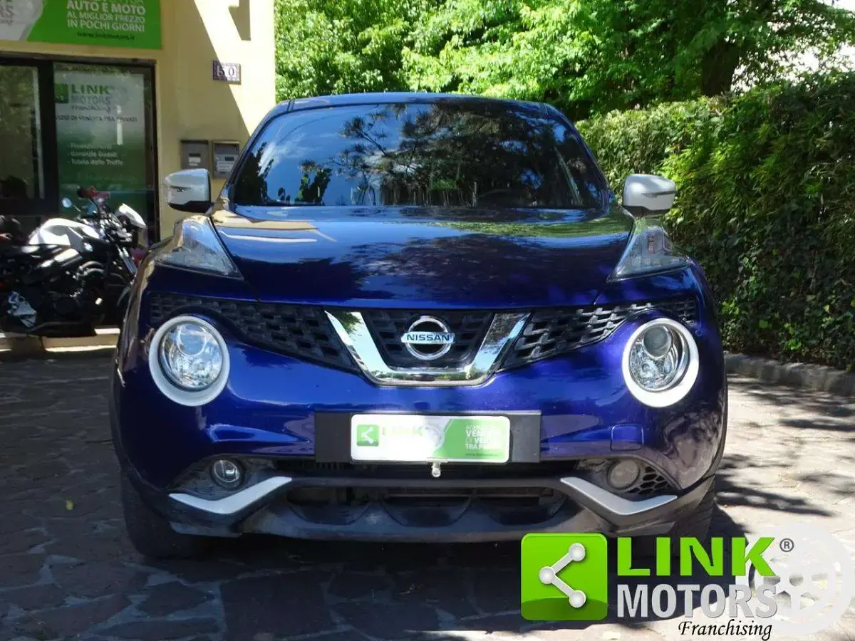 Usata Nissan Juke N-Connecta 110 CV (80 kW) 2016 Blu SUV