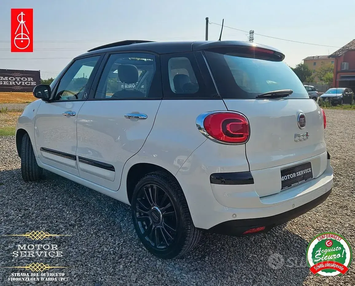 Usata Fiat 500L 95 CV (69 kW) 2019 Bianco Monovolume
