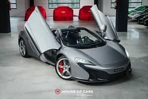 Usata McLaren 650S 650 CV (478 kW) 2015 Argento Cabrio