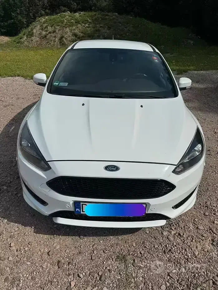 Usata Ford Focus ST-Line 150 CV (110 kW) 2016 Bianco Berlina