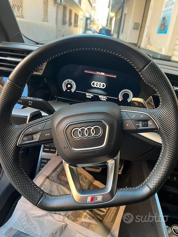 Usata Audi A3 S-Line 150 CV (110 kW) 2020 Blu Berlina