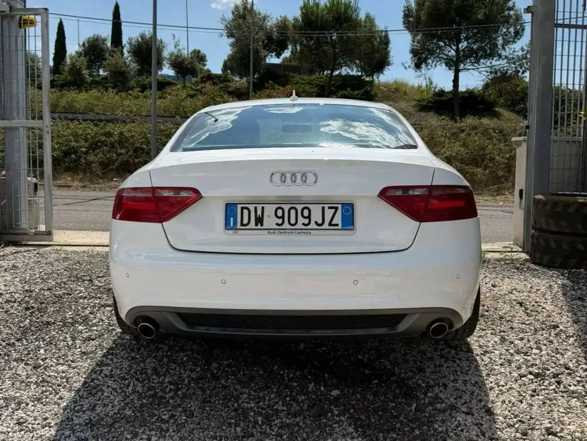 Usata Audi A5 Ambition 190 CV (139 kW) 2008 Bianco Coupé