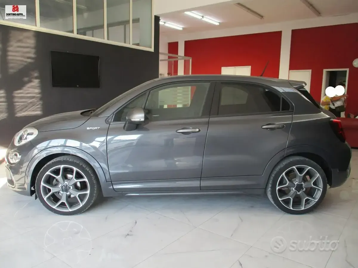 Usata Fiat 500X Sport 130 CV (95 kW) 2021 Grigio SUV