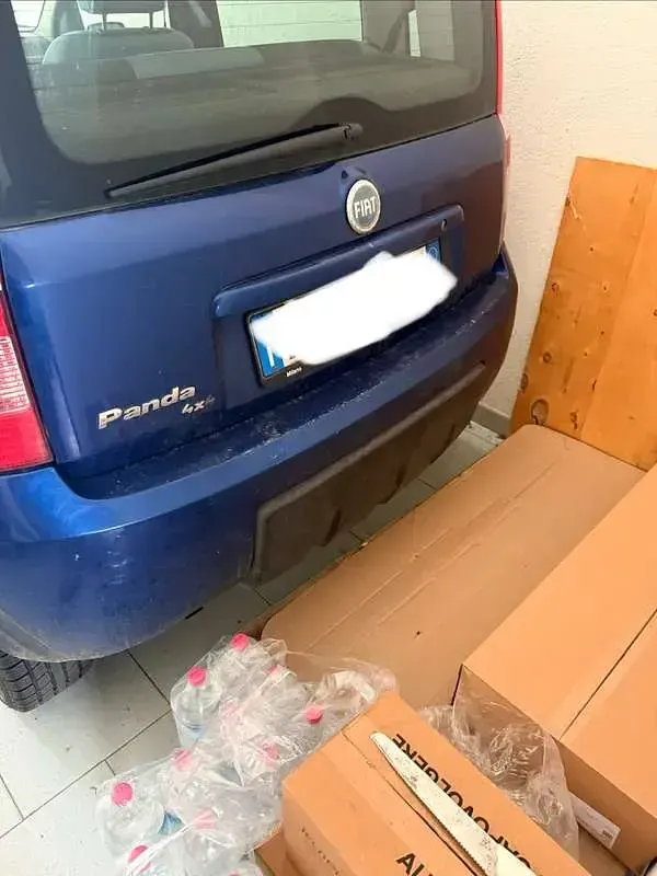 Usata Fiat Panda 4x4 60 CV (44 kW) 2006 Blu/azzurro Utilitaria