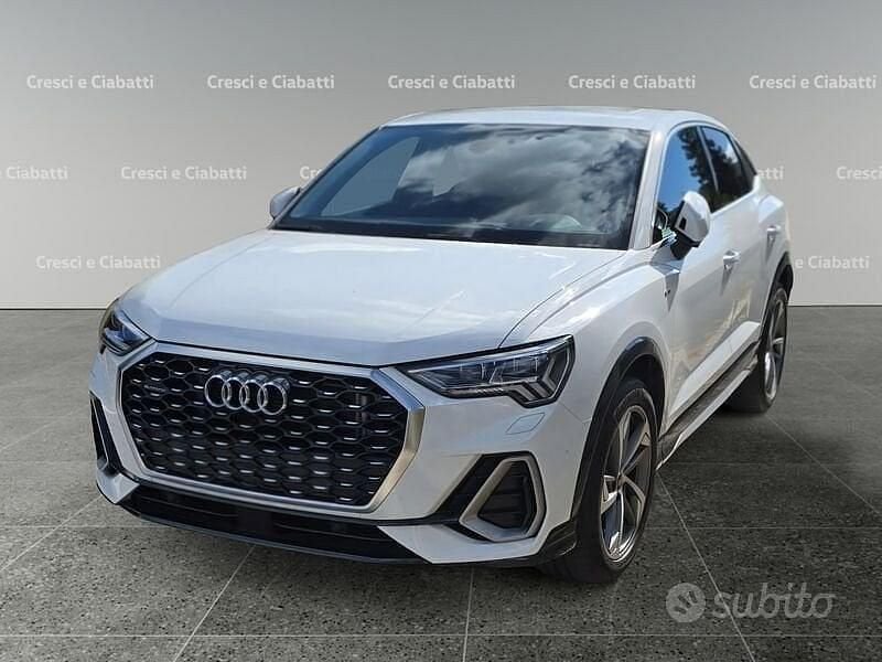 Usata Audi Q3 S-Line 200 CV (147 kW) 2023 Bianco SUV