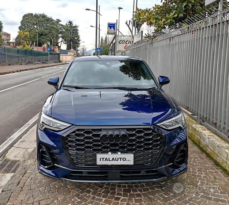 Usata Audi Q3 S-Line 150 CV (110 kW) 2022 Blu SUV