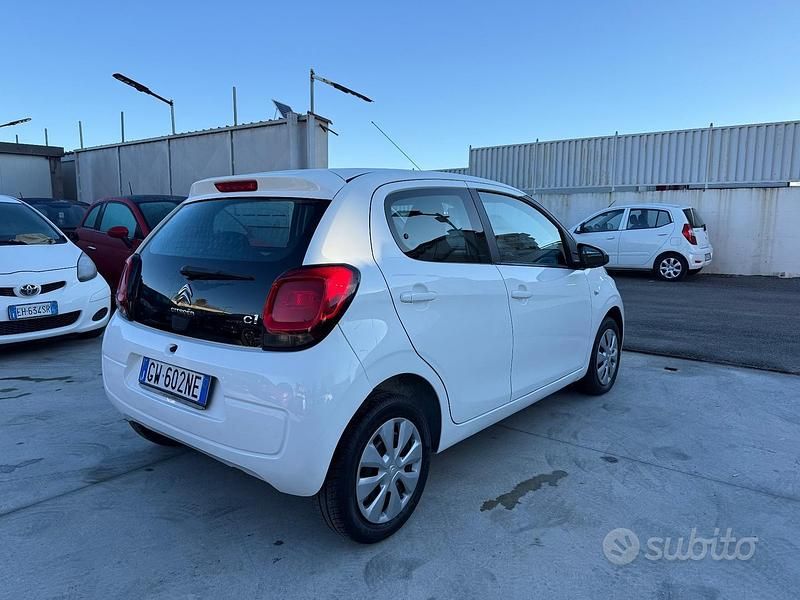 Usata Citroën C1 69 CV (50 kW) 2014 Bianco Utilitaria