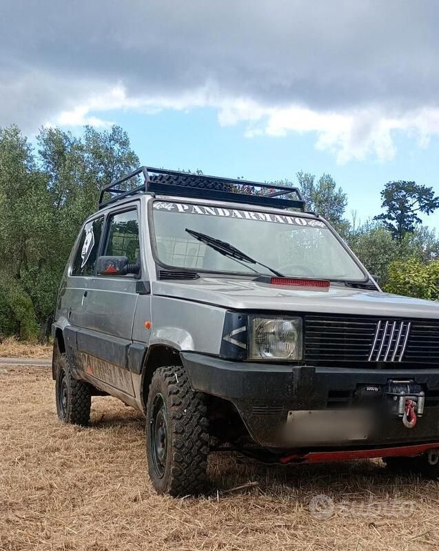Grigio Usata 1986 Fiat Panda Due volumi | 5000 € - Immagine 1/4