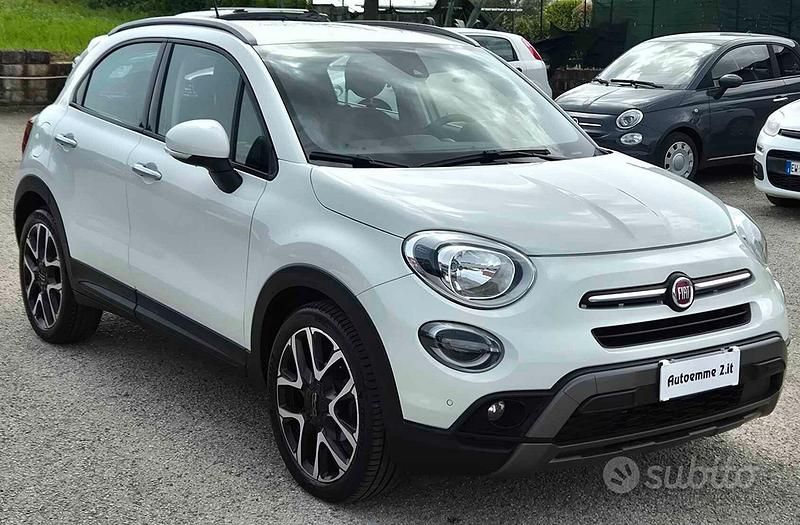 Usata Fiat 500X Cross 130 CV (95 kW) 2021 Bianco SUV