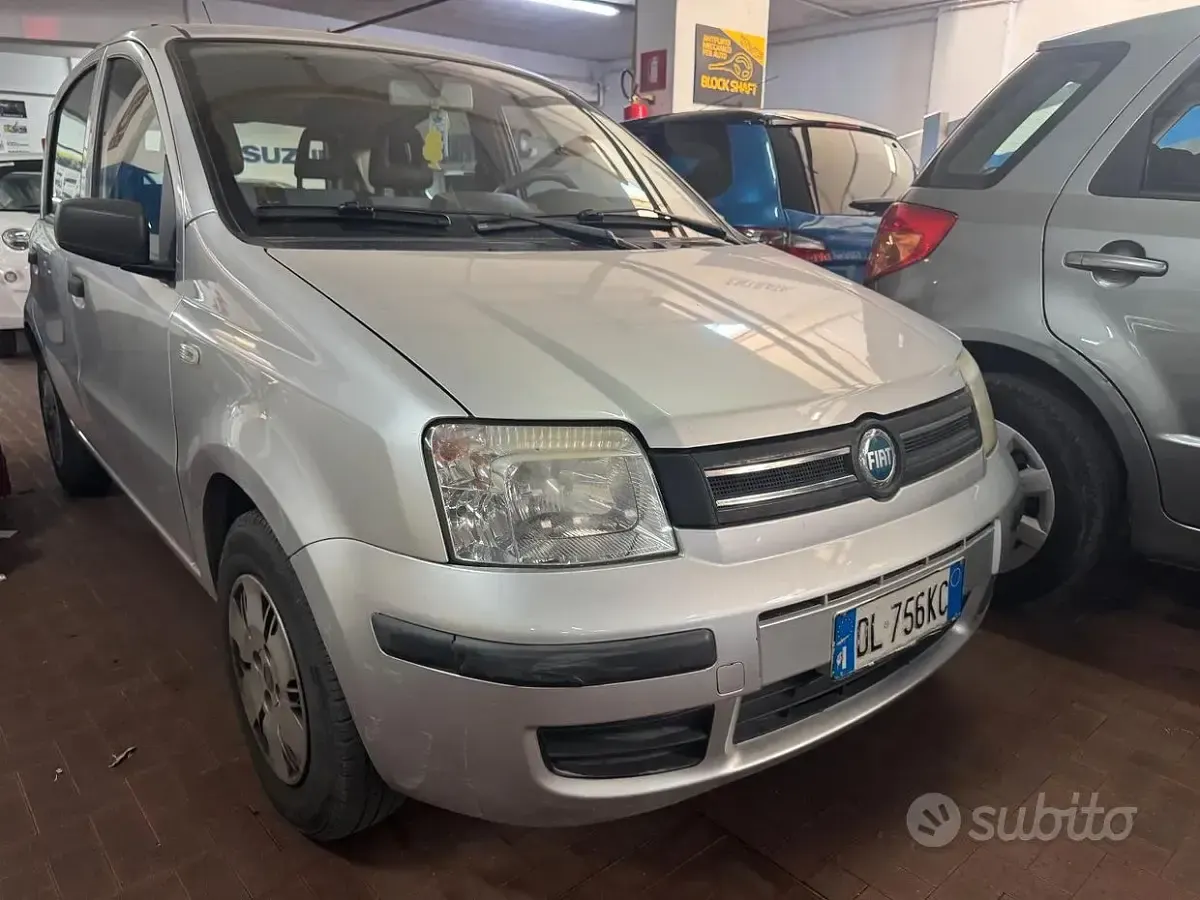 Usata Fiat Panda 60 CV (44 kW) 2007 Grigio Utilitaria