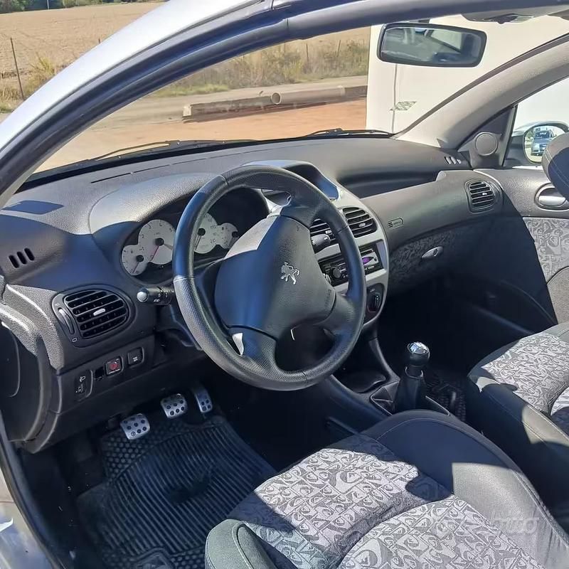 Usata Peugeot 206 CC 2003 Grigio Cabrio