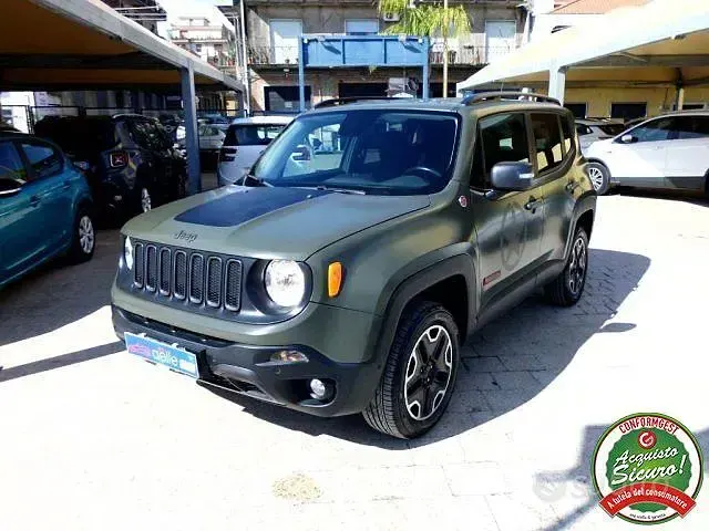 Usata Jeep Renegade Trailhawk 170 CV (125 kW) 2017 Grigio scuro SUV
