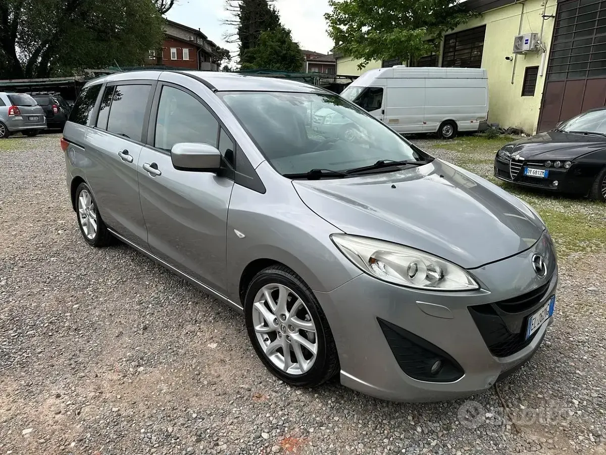 Usata Mazda 5 Dynamic 115 CV (84 kW) 2012 Grigio Monovolume