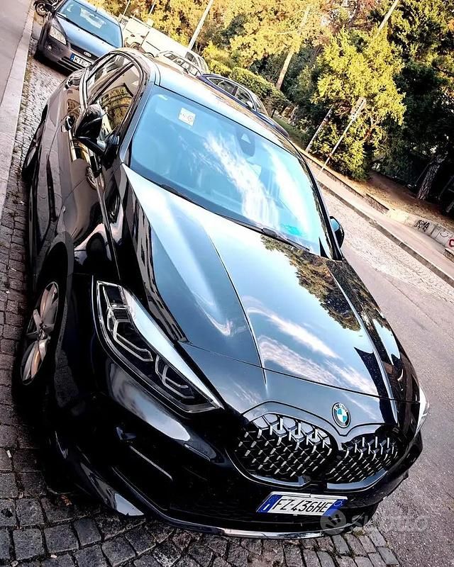 Usata BMW 116 Advantage 116 CV (85 kW) 2019 Nero Utilitaria