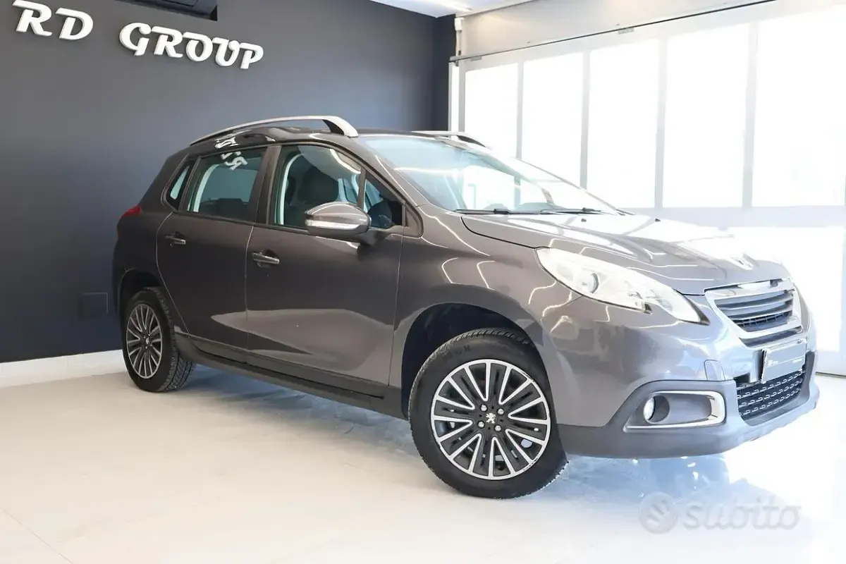 Usata Peugeot 2008 Active 82 CV (60 kW) 2014 Grigio SUV