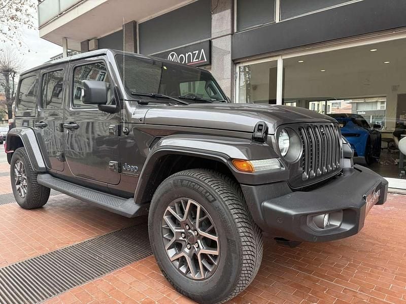 Usata Jeep Wrangler Unlimited Rubicon 272 CV (200 kW) 2021 Grigio SUV